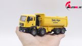  Mô hình xe tải tự đổ bằng kim loại tỉ lệ 1:50 KDW Kaidiwei 1385 