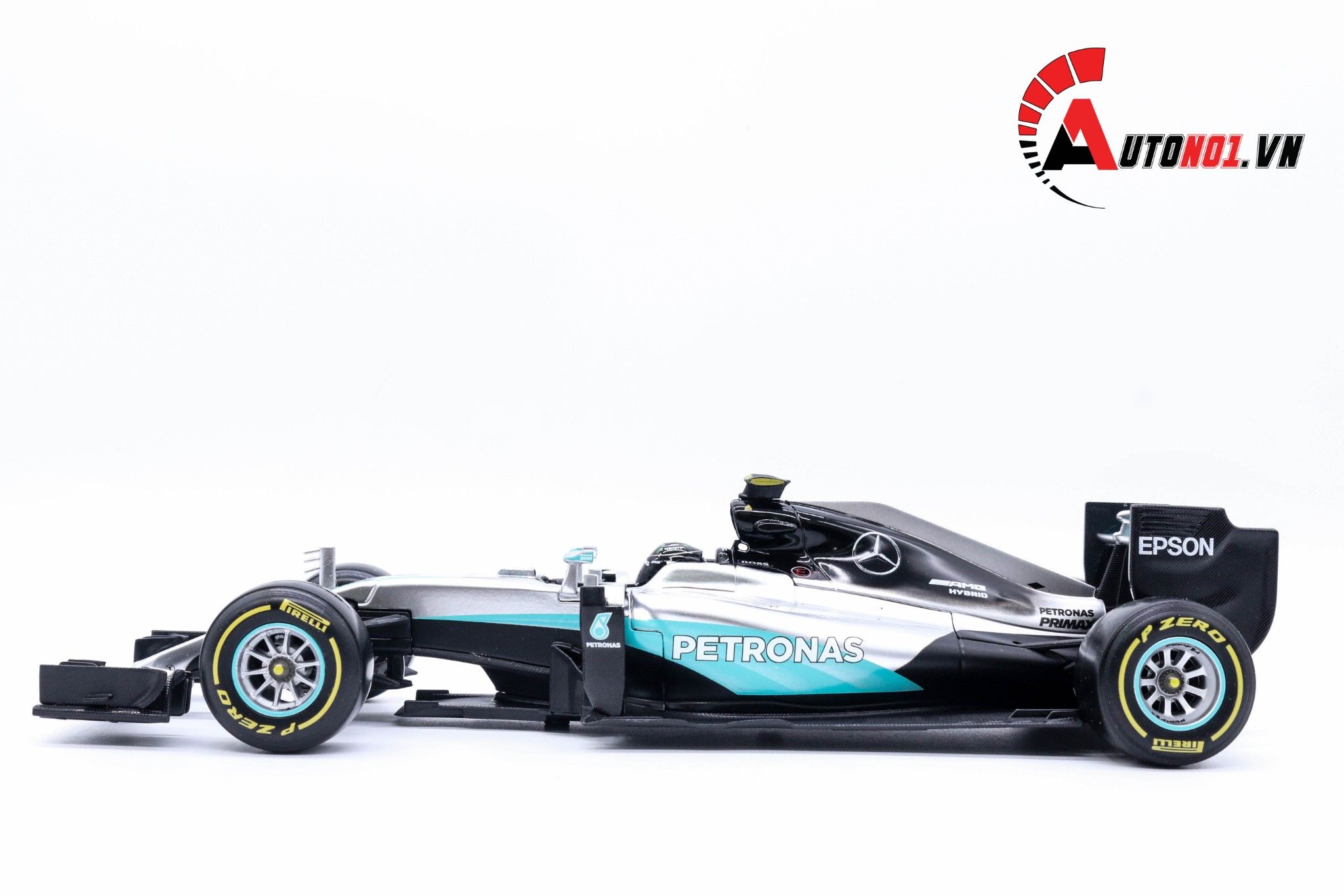  Mô hình xe F1 Mercedes AMG Petronas F1 W07 Hybrid 2016 world champion 1:18 Bburago 5212 