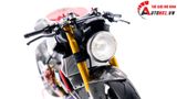  Mô hình xe cao cấp Ducati 1199 Panigale Cafe Racer Grey Red cao cấp nồi khô ghi đông mâm căm 1:12 Tamiya D201 