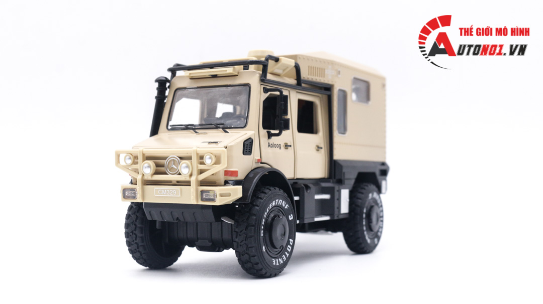  Mô hình xe địa hình Mercedes-benz Unimog tỉ lệ 1:28 OT072 