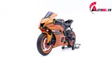  Mô hình xe độ Yamaha R6 Orange Mâm - Pô Kim Loại 1:12 Autono1 Welly D207D 