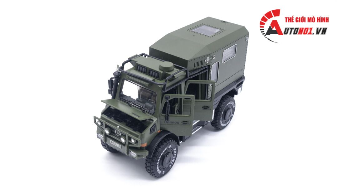  Mô hình xe địa hình Mercedes-benz Unimog tỉ lệ 1:28 OT072 