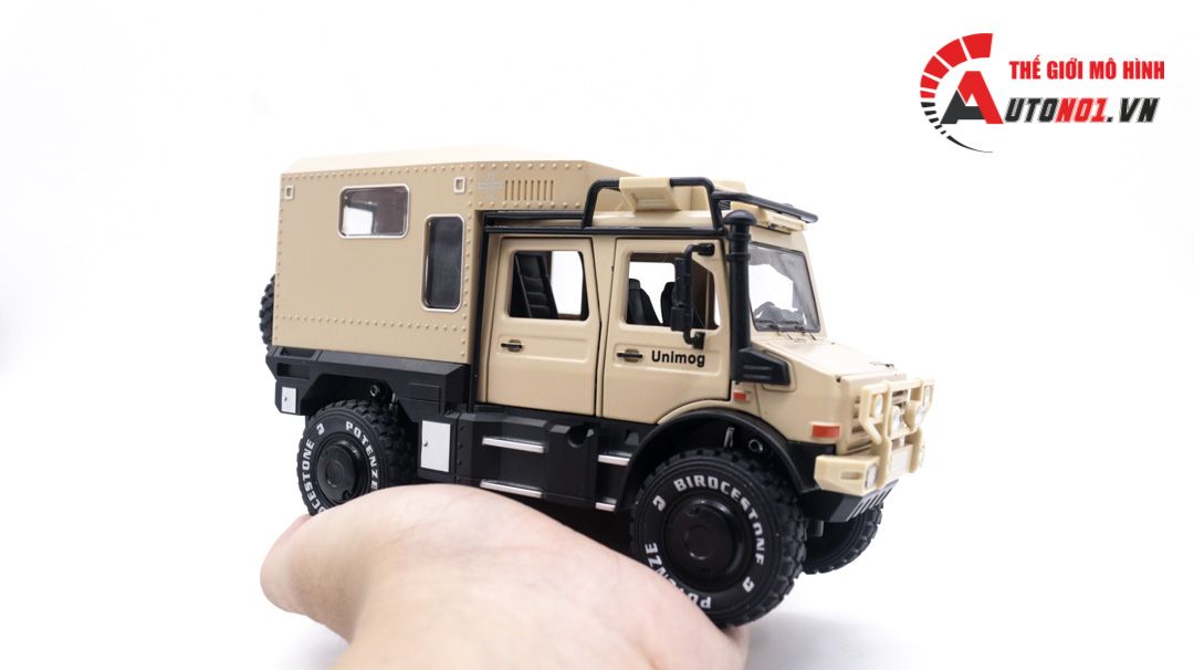  Mô hình xe địa hình Mercedes-benz Unimog tỉ lệ 1:28 OT072 