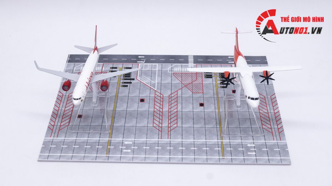  Diorama airport mô hình đường băng bãi đáp cho máy bay 16cm DR014 