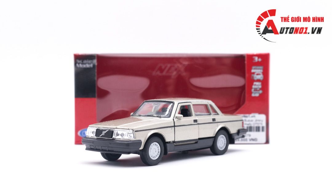  Mô hình xe Volvo 240 GL 1:36 Welly OT078 