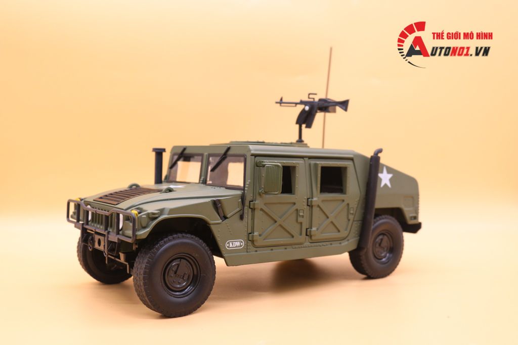 MÔ HÌNH XE BỌC THÉP QUÂN SỰ HUMMER HUMVEE 1:18 KAIDIWEI 1469