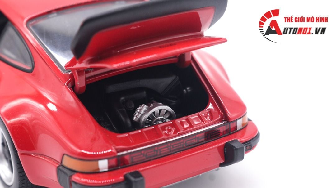  Mô hình xe Porsche 911 Turbo tỉ lệ 1:24 Welly OT043 