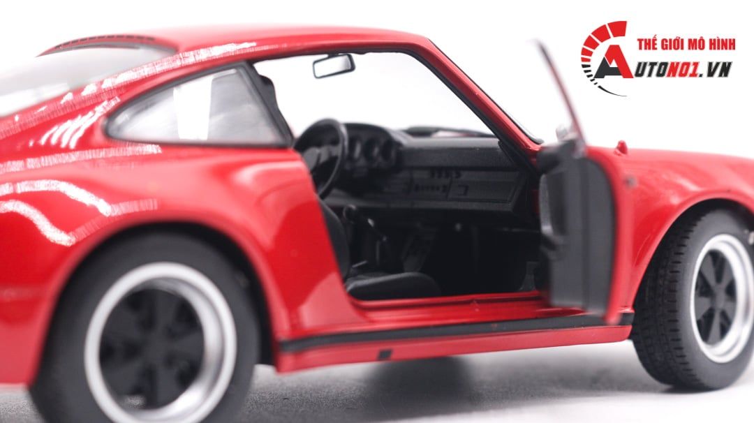  Mô hình xe Porsche 911 Turbo tỉ lệ 1:24 Welly OT043 