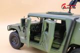  Mô hình xe bọc thép quân sự Hummer Humvee 1:18 Kaidiwei 1469 