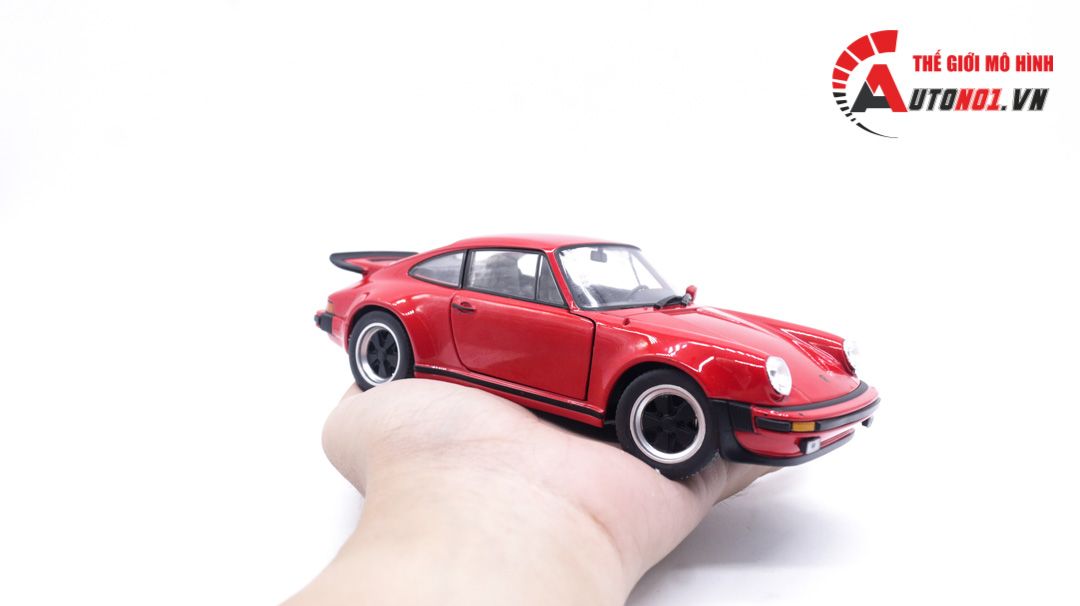  Mô hình xe Porsche 911 Turbo tỉ lệ 1:24 Welly OT043 