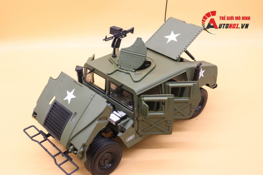 MÔ HÌNH XE BỌC THÉP QUÂN SỰ HUMMER HUMVEE 1:18 KAIDIWEI 1469