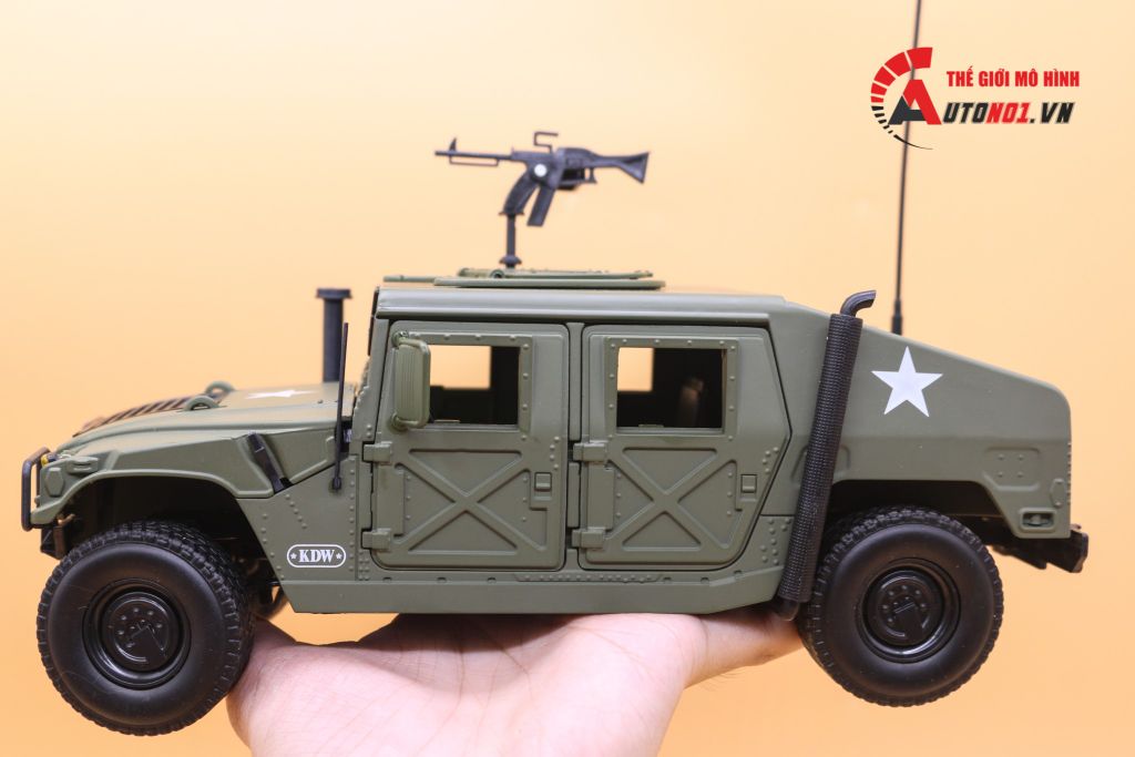 MÔ HÌNH XE BỌC THÉP QUÂN SỰ HUMMER HUMVEE 1:18 KAIDIWEI 1469