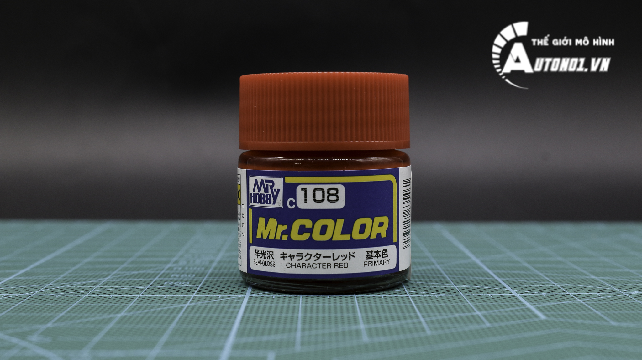  Lacquer c108 character red sơn mô hình màu đỏ bóng 10ml Mr.Hobby C108 