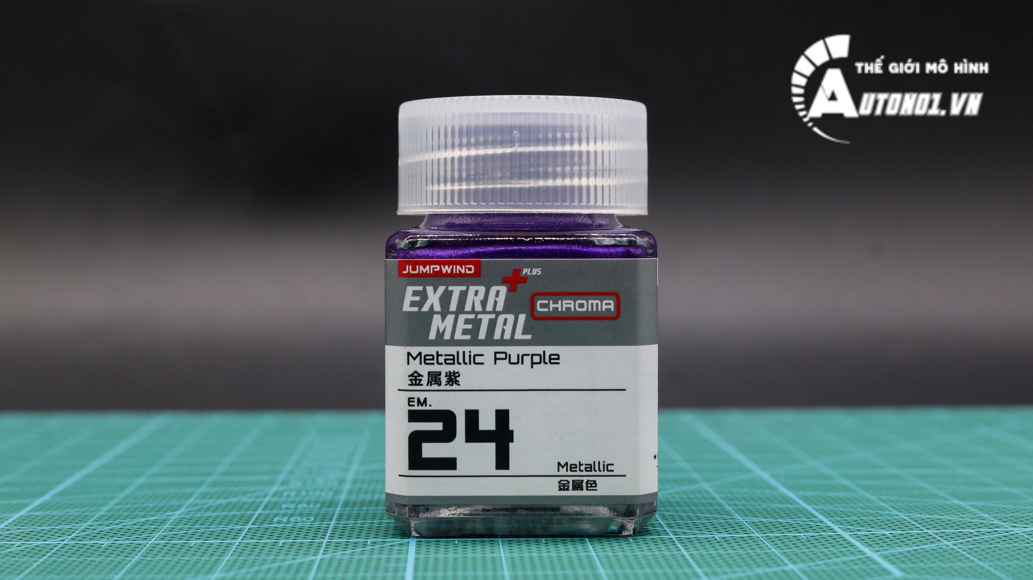  Lacquer em.24 metallic purple sơn mô hình màu tím trong suốt 18ml Jumpwind EM24 