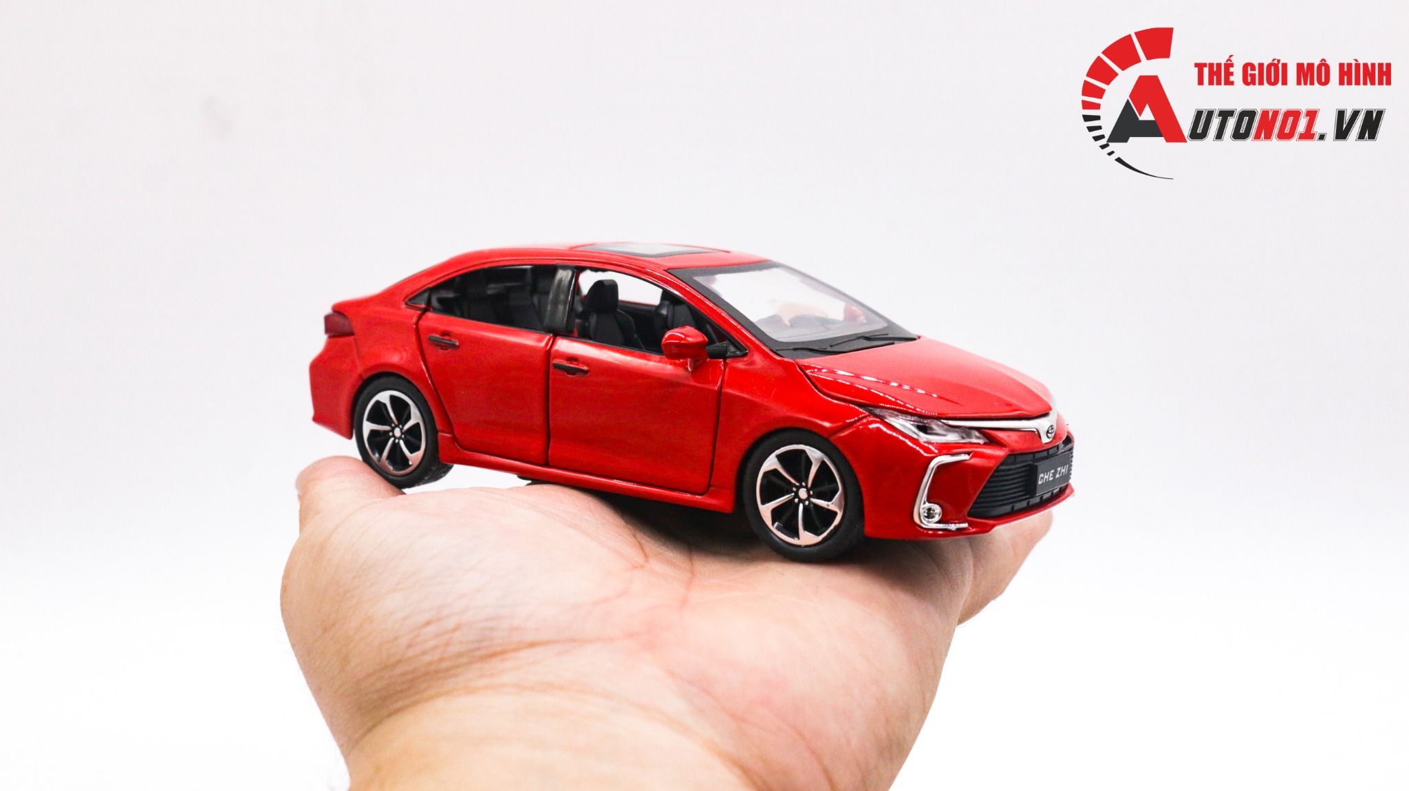  Mô hình xe Toyota Corolla Altis 2022 full open 1:32 Che Zhi OT080 