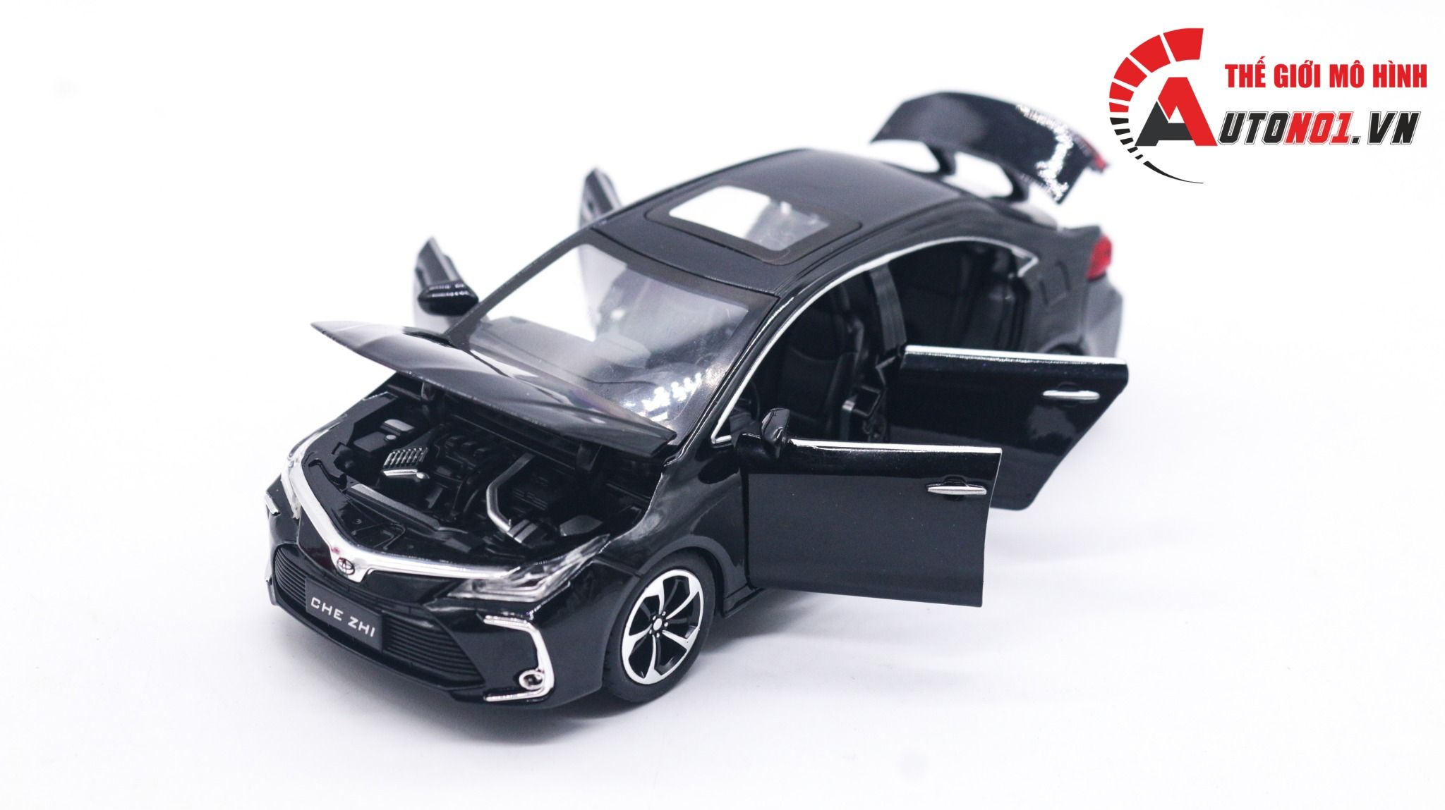  Mô hình xe Toyota Corolla Altis 2022 full open 1:32 Che Zhi OT080 