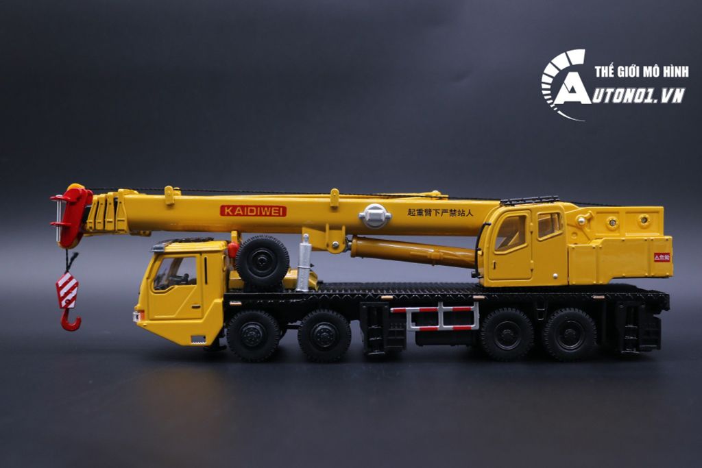 XE TRỤC CẨU 16 BÁNH 3 TẦNG 97CM, MÓC 1:55 KADIWEI 5262