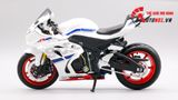  Mô hình xe độ Suzuki Gsx-R1000 Trắng Mâm độ pô 1:12 Autono1 MSZ D110A 