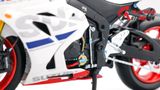  Mô hình xe độ Suzuki Gsx-R1000 Trắng Mâm độ pô 1:12 Autono1 MSZ D110A 