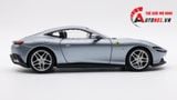  Mô hình xe Ferrari Roma Silver đánh lái được full open 1:24 Bburago 7926 