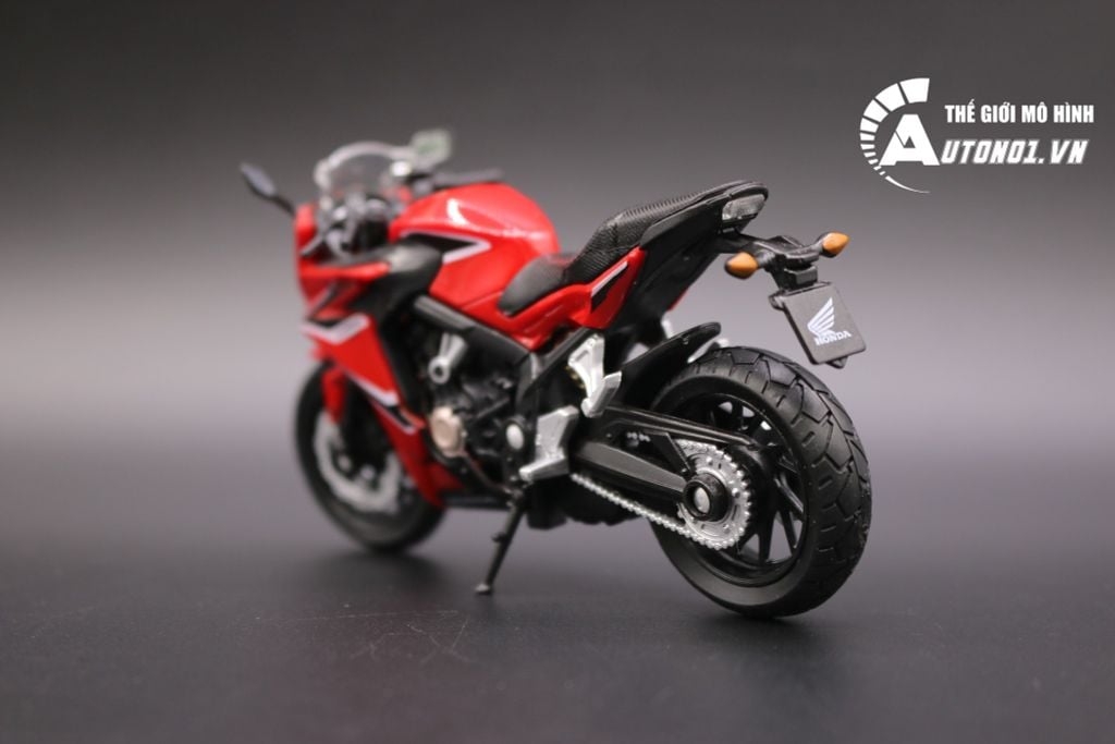 MÔ HÌNH HONDA CBR 650F 2018 RED 1:18 WELLY 6565