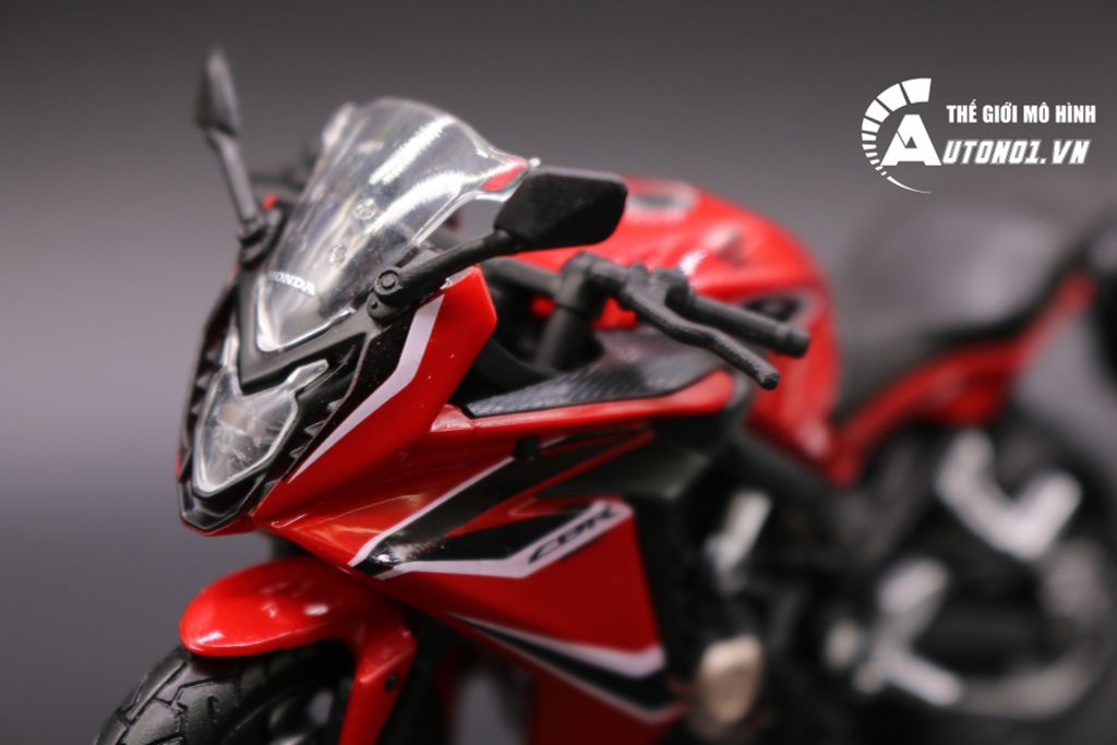 MÔ HÌNH HONDA CBR 650F 2018 RED 1:18 WELLY 6565