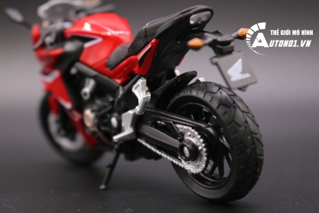 MÔ HÌNH HONDA CBR 650F 2018 RED 1:18 WELLY 6565