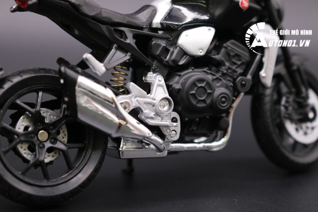 MÔ HÌNH HONDA CB1000R 2018 BLACK 1:18 WELLY 6564