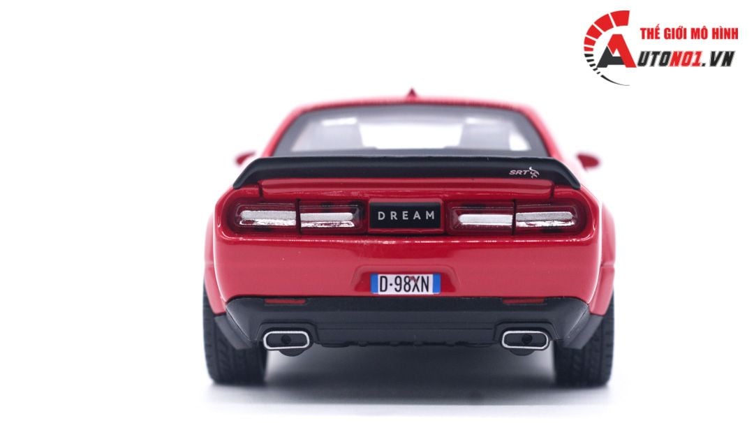  Mô hình xe Dodge Challenger SRT 1:32 Jiaye Model OT082 