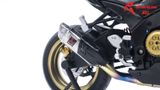  Mô hình xe độ Kawasaki Ninja Zx-10r black độ nồi - tem - pô akrapovic 1:12 Autono1 Welly D240 