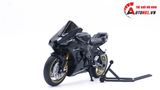  Mô hình xe độ Kawasaki Ninja Zx-10r black độ nồi - tem - pô akrapovic 1:12 Autono1 Welly D240 