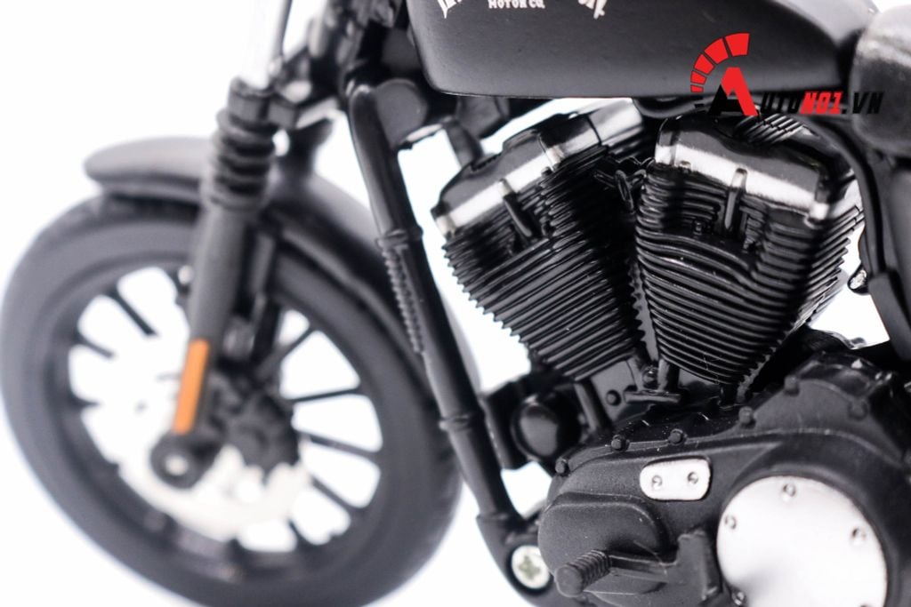 MÔ HÌNH HARLEY DAVIDSON 13 SPORTSTER IRON 883 1:12 MAISTO 1035