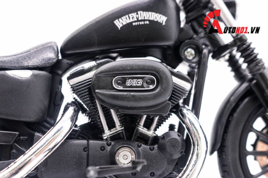 MÔ HÌNH HARLEY DAVIDSON 13 SPORTSTER IRON 883 1:12 MAISTO 1035