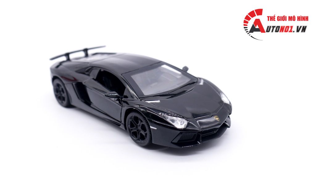 MÔ HÌNH XE LAMBORGHINI LP740 BLACK 1:32 TYMODEL 7473