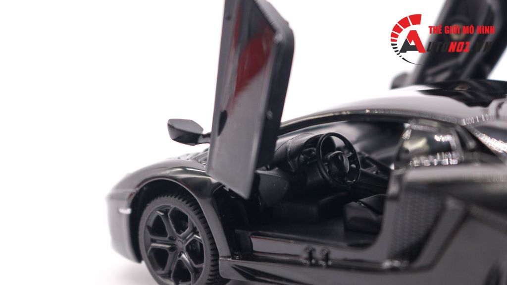 MÔ HÌNH XE LAMBORGHINI LP740 BLACK 1:32 TYMODEL 7473