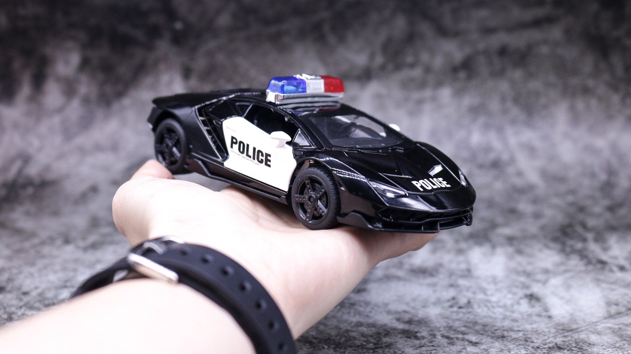  Mô hình xe Lamborghini Lp770-4 Police 1:32 Ty Models 7483 