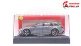  Mô hình xe Audi RS6 có box camping full open, full kính, đánh lái được, có đèn âm thanh, có đế và hộp mica tỉ lệ 1:32 Alloy Model OT096 