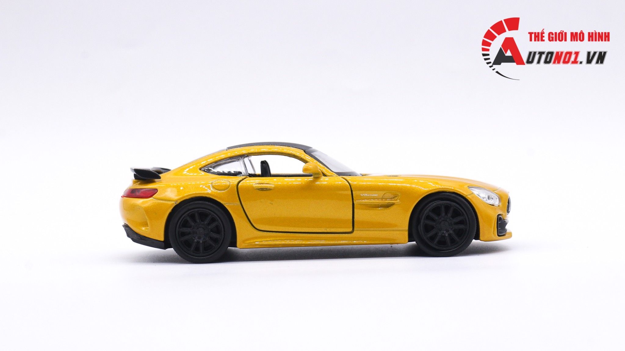  Mô hình xe Mercedes Amg Gt R Yellow 1:36 Welly 7511 