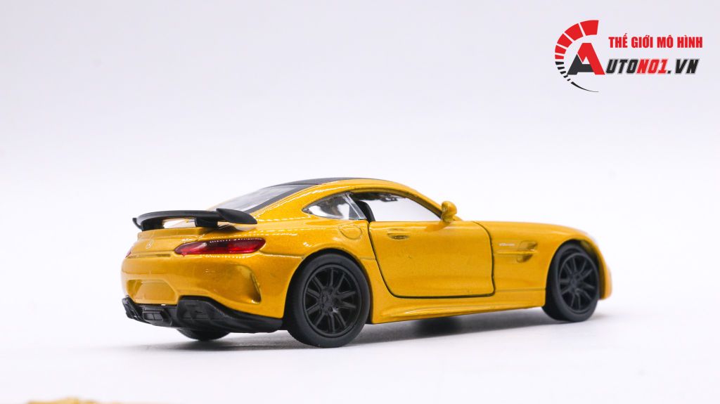 MÔ HÌNH XE MERCEDES AMG GT R YELLOW 1:36 WELLY 7511