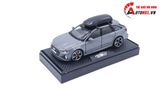  Mô hình xe Audi RS6 có box camping full open, full kính, đánh lái được, có đèn âm thanh, có đế và hộp mica tỉ lệ 1:32 Alloy Model OT096 