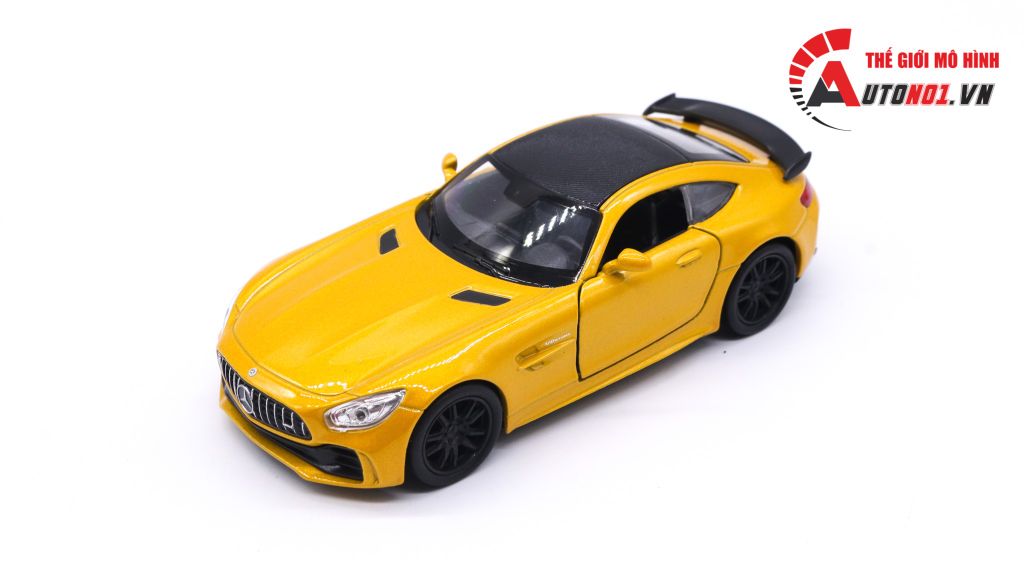 MÔ HÌNH XE MERCEDES AMG GT R YELLOW 1:36 WELLY 7511