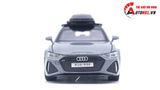  Mô hình xe Audi RS6 có box camping full open, full kính, đánh lái được, có đèn âm thanh, có đế và hộp mica tỉ lệ 1:32 Alloy Model OT096 