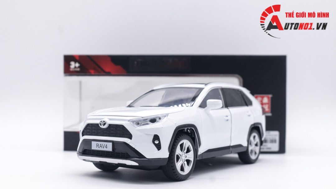  Mô hình xe Toyota RAV4 full open full kính đánh lái được 1:24 Alloy Model OT085 