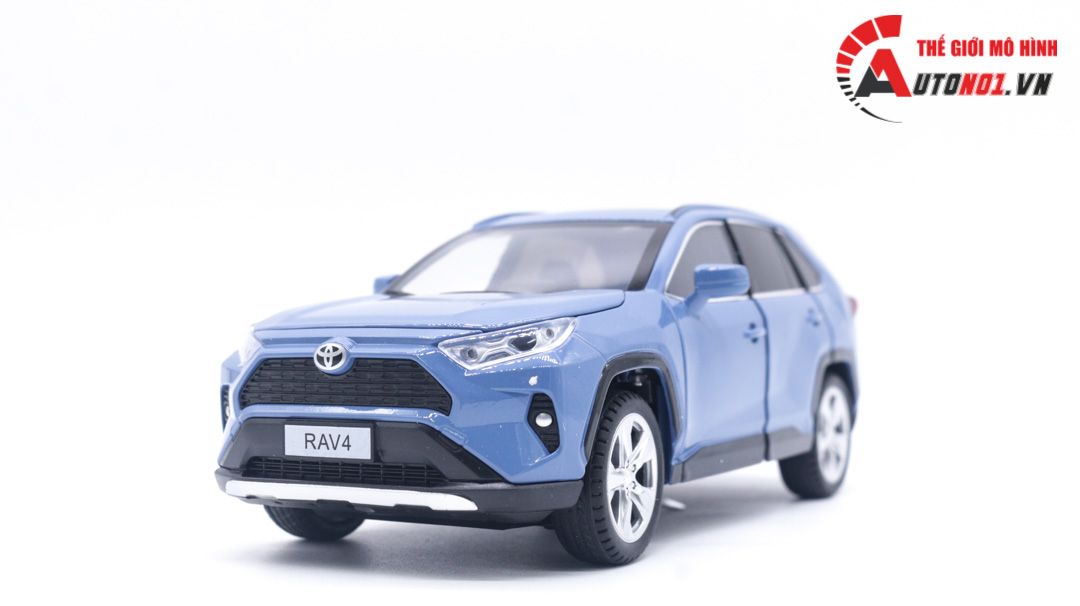  Mô hình xe Toyota RAV4 full open full kính đánh lái được 1:24 Alloy Model OT085 