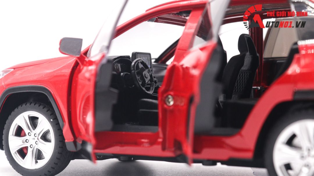  Mô hình xe Toyota RAV4 full open full kính đánh lái được 1:24 Alloy Model OT085 