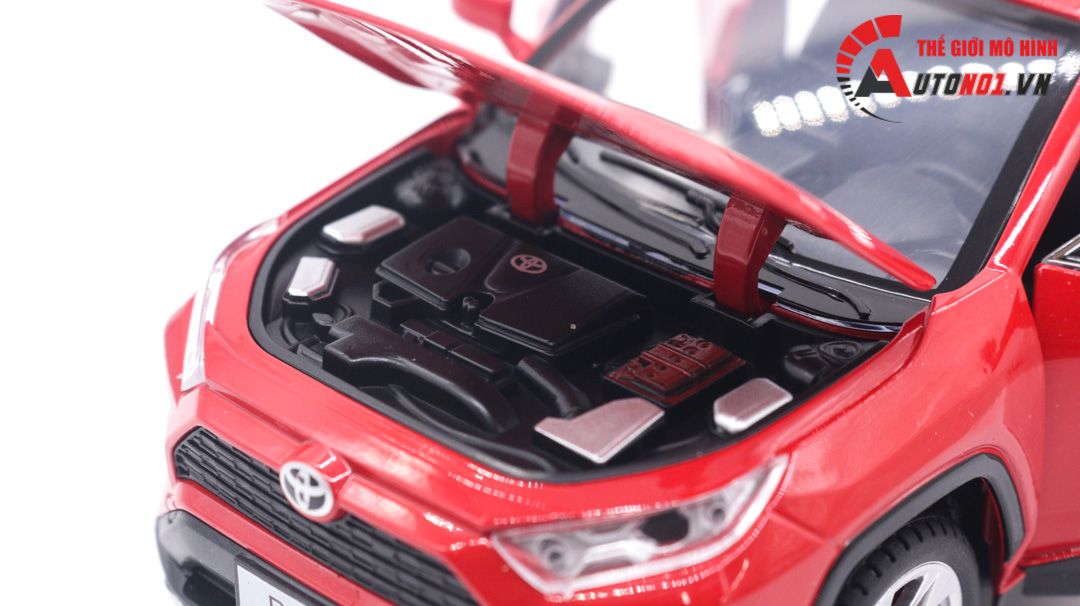  Mô hình xe Toyota RAV4 full open full kính đánh lái được 1:24 Alloy Model OT085 