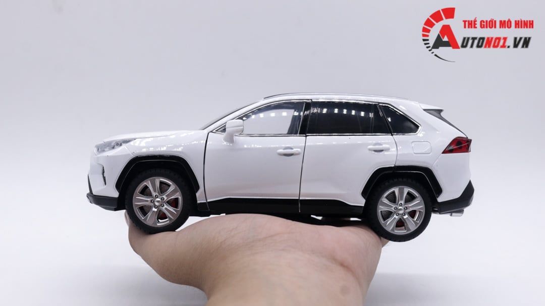  Mô hình xe Toyota RAV4 full open full kính đánh lái được 1:24 Alloy Model OT085 