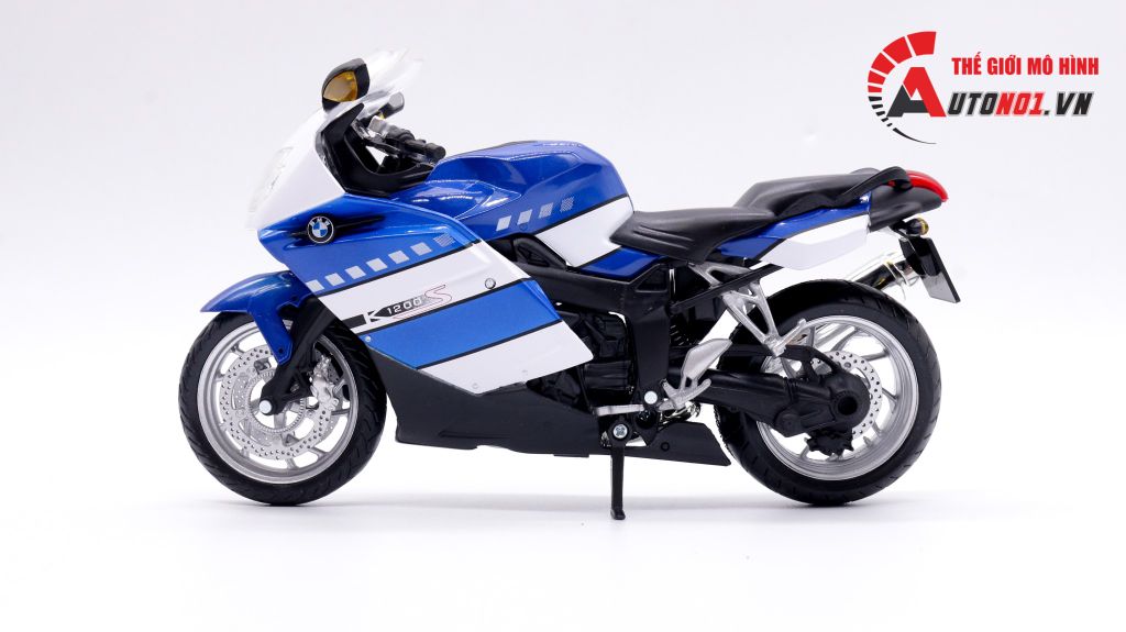 MÔ HÌNH XE BMW K1200S BLUE 1:12 JOYCITY 7508