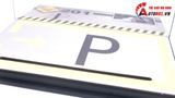  Hộp mica trưng bày đế da có đèn kèm dây sạc phông nền 28x16x13cm ô tô 1:24 mô tô 1:12 Chezhi PK401 