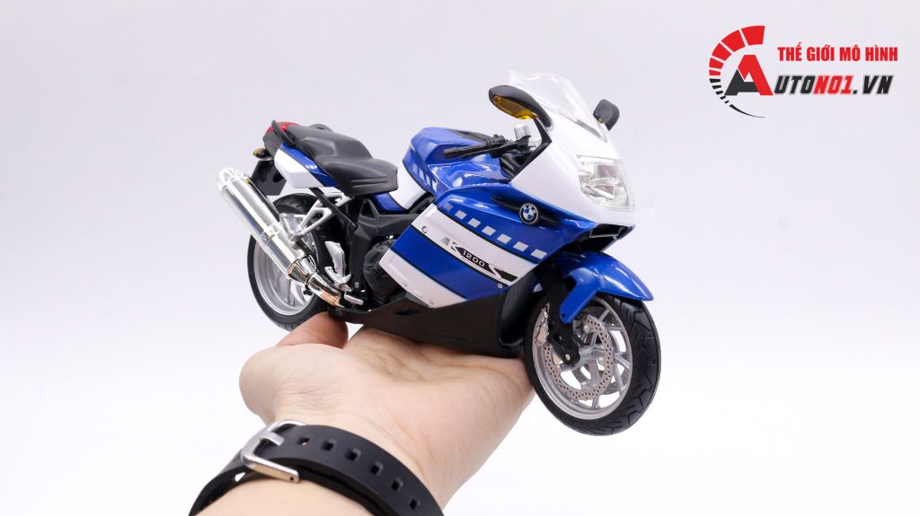 MÔ HÌNH XE BMW K1200S BLUE 1:12 JOYCITY 7508